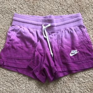 Ombré Nike shorts